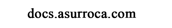 docs.asurroca.com